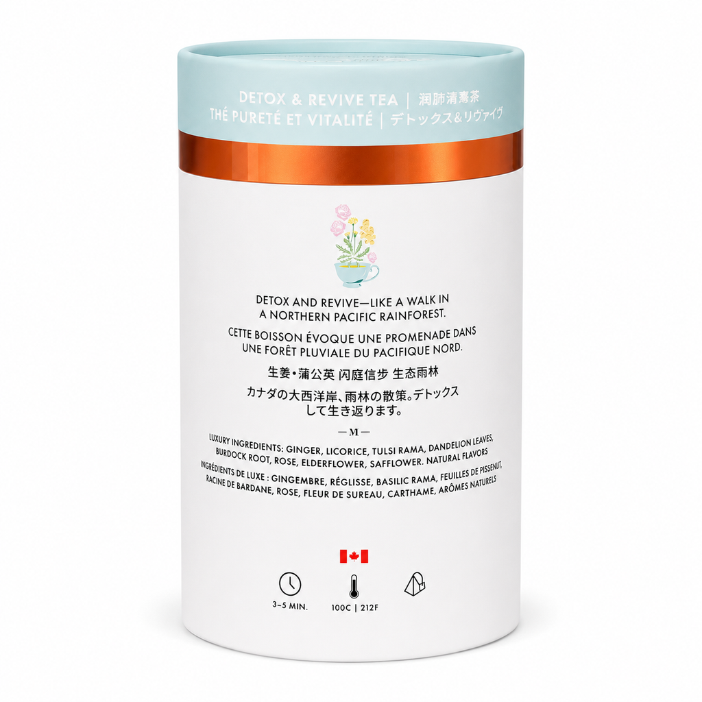 Detox & Revive Herbal Tea | 3-Can Set