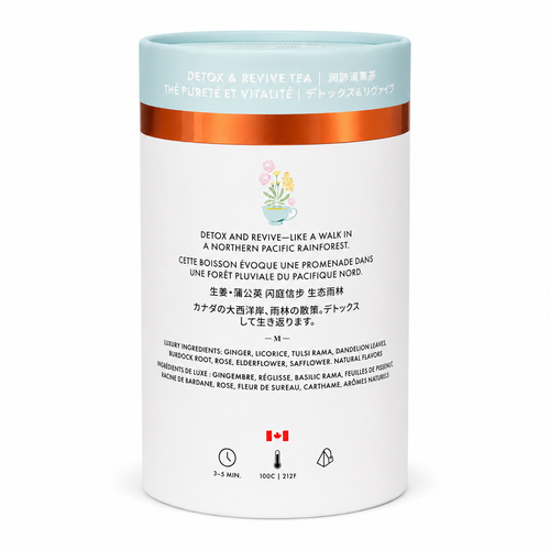Detox & Revive Herbal Tea | 3-Can Set