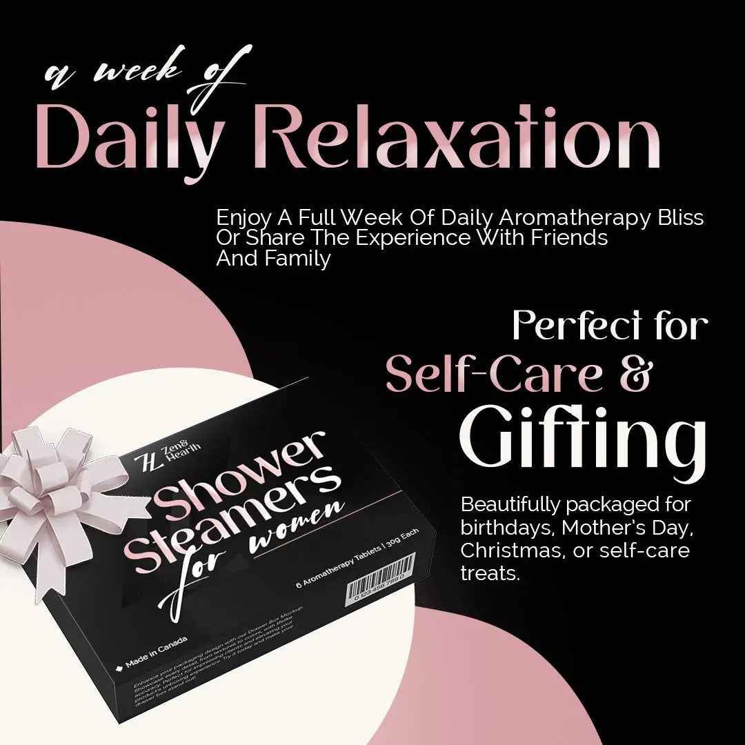 The Shower Reset | 6 Aromatherapy Steamers