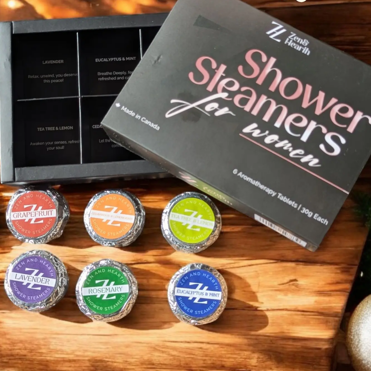 The Shower Reset | 6 Aromatherapy Steamers