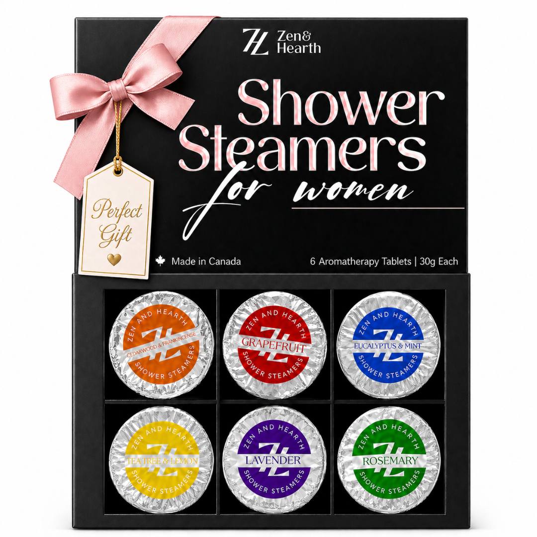The Shower Reset | 6 Aromatherapy Steamers